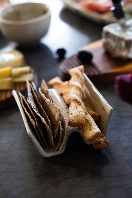 Hovedbilde Ditte taco-stativ - 2 stk Beige/Vinrød