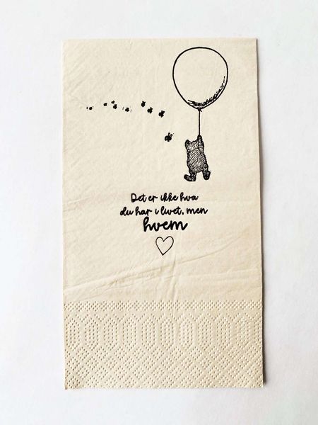 Hovedbilde Serviett Buffet - Ikke Hva Du Har Men Hvem