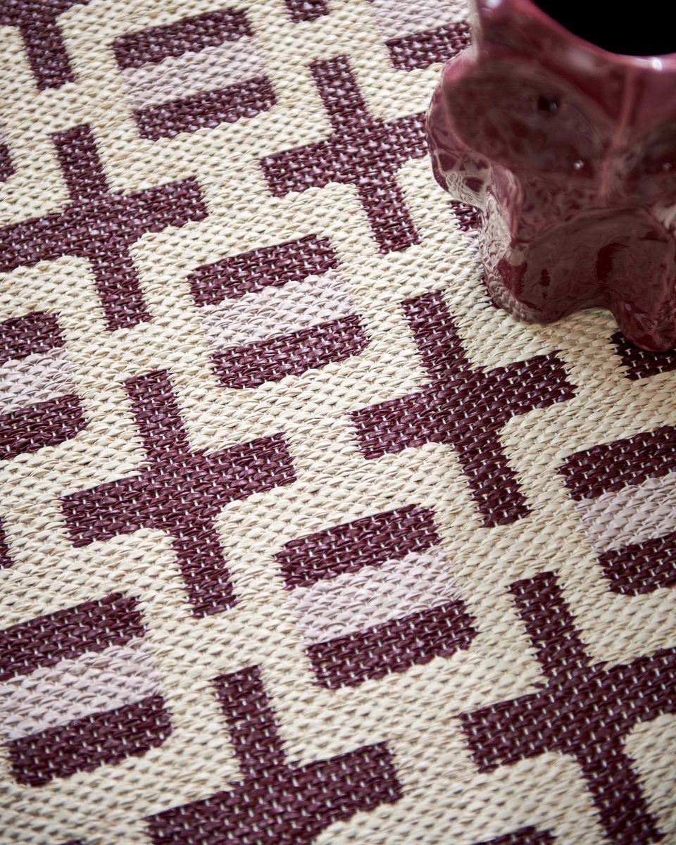 TOM Burgundy - Runner Rug