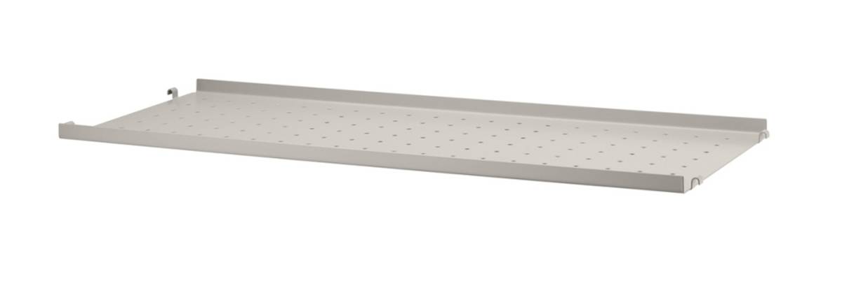 Metal Shelf with Low Edge