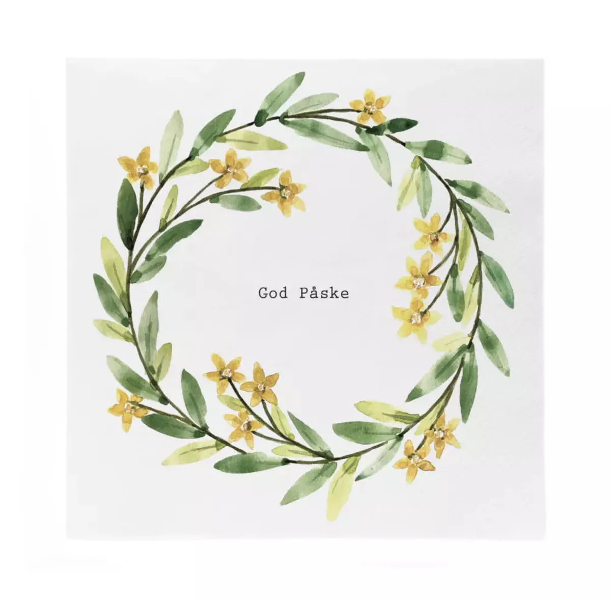 Sögne Serviett - God Påske 