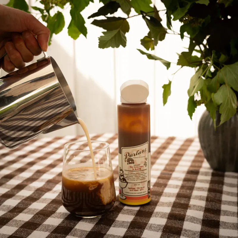 Karamellsaus Squeez - Salt karamell & kaffe