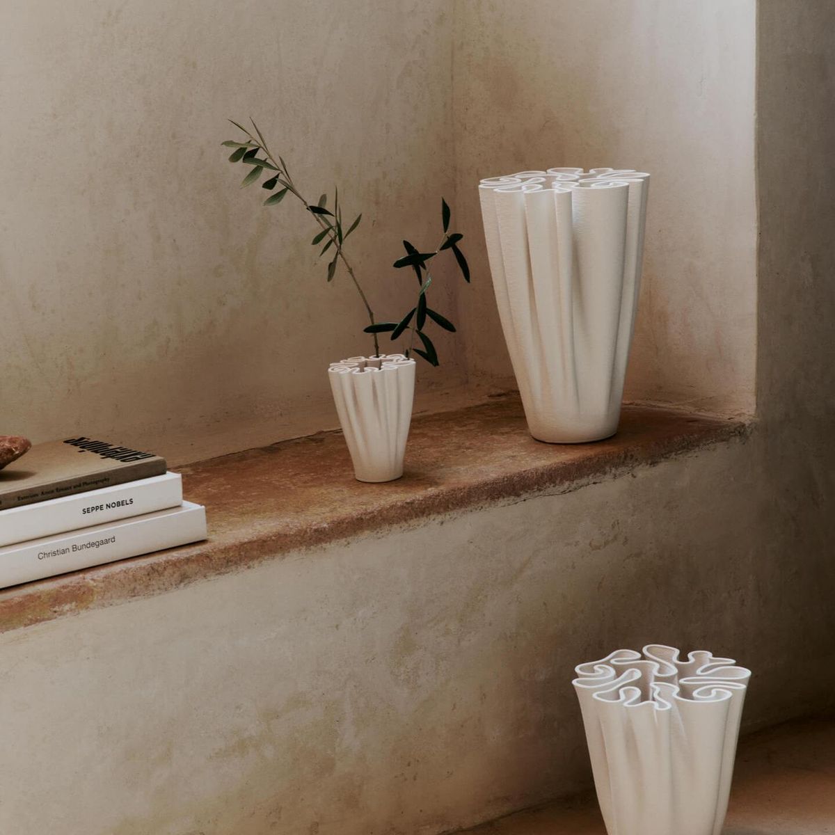 Dedali Vase - Off-white