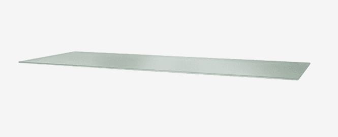 Hovedbilde Panton Wire Extended inlay shelf - glass