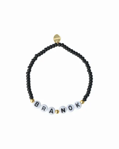 Hovedbilde Bra nok perlearmbånd - sort