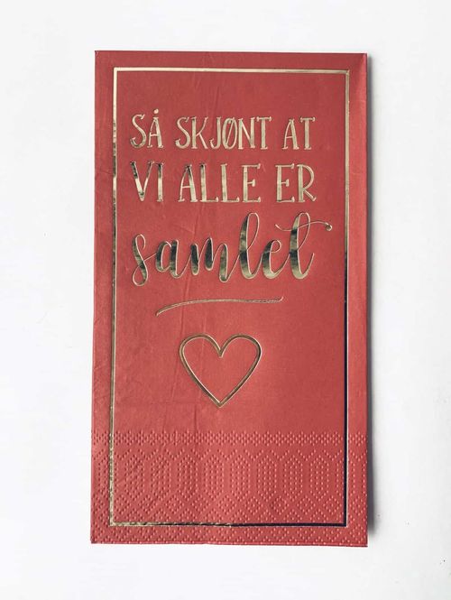 Hovedbilde Serviett Buffet - Så skjønt at vi alle er samlet