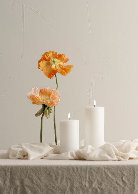 Hovedbilde Pillar Candles Smooth W7,8 x H10,1cm