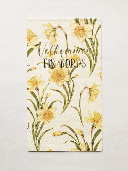 Hovedbilde Serviett Buffet - PÅskelilje