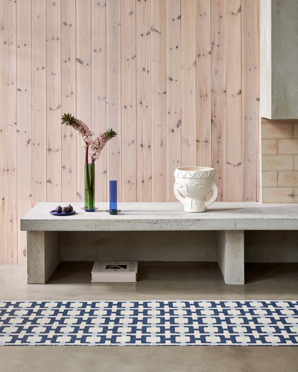 TOM Ocean Blue - Runner Rug