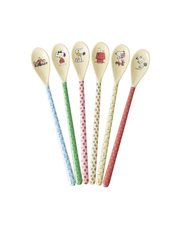 Latte Spoon - Assorted - Snoopy Prints