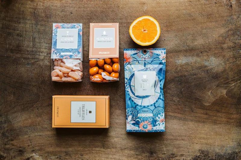 Almonds Orange 150g
