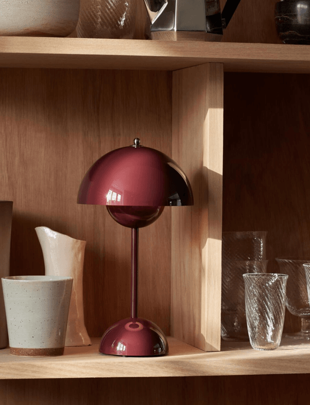 Flowerpot VP9 Verner Panton 1968 Portable lamp