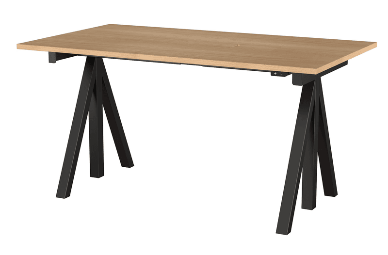 Height-adjustable work desk 140x78