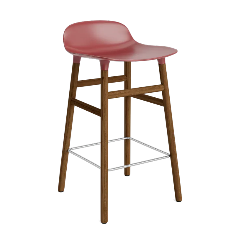 Form Barstool 65 cm Walnut
