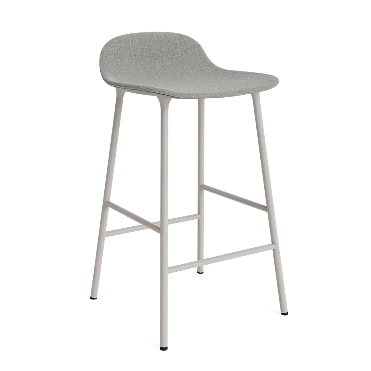 Form Barstool 65 cm Steel Full Upholstery