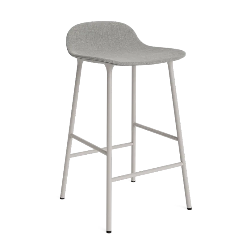 Form Barstool 65 cm Steel Full Upholstery