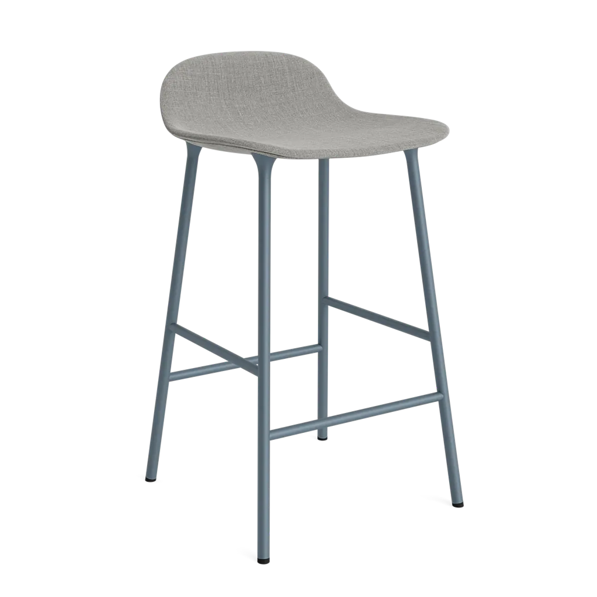Form Barstool 65 cm Steel Full Upholstery