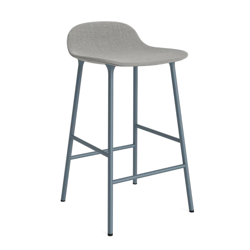 Form Barstool 65 cm Steel Full Upholstery
