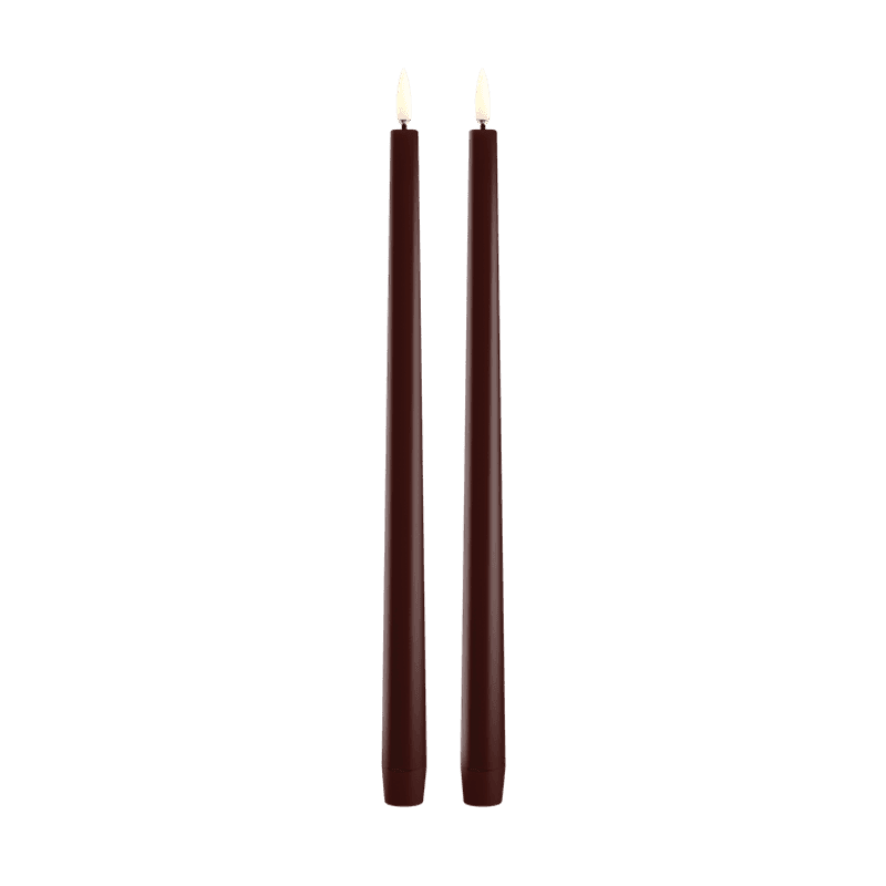 Slim Taper Candles W2,3 x H32cm