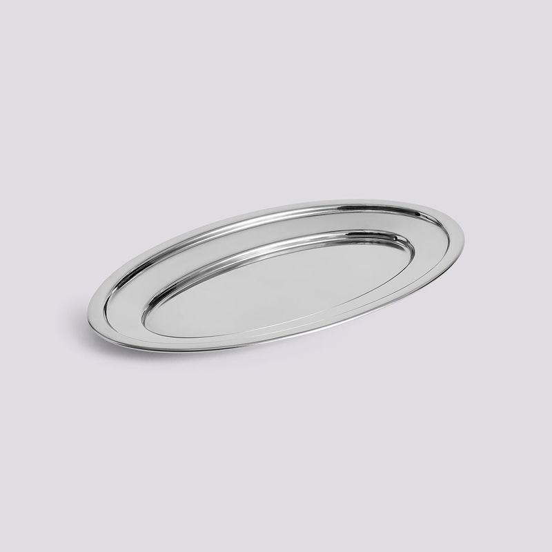 Essential Steel Oval Dish - Stainless Steel